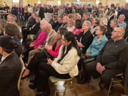 Zuhörer und geladenen Gäste auf dem Neujahrsempfang 2026