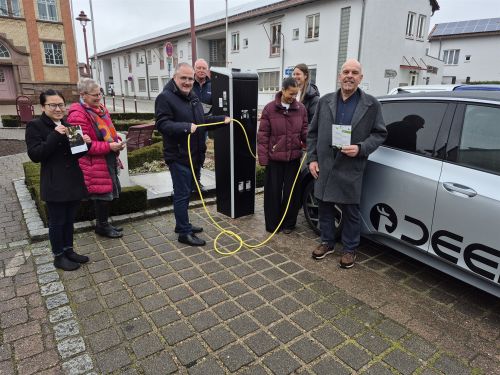 Einweihung der Ladesäule