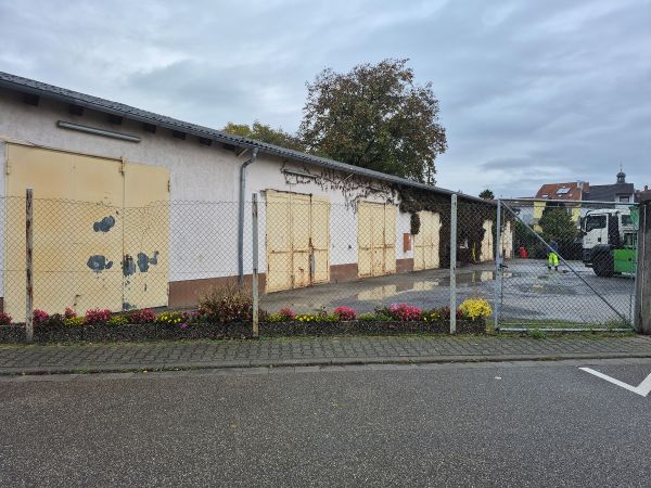 Die ehemalige Stadtgärtnerei in Philippsburg – mögliche zukünftige Unterkunft für Einsatzmittel des Katastrophenschutzes.