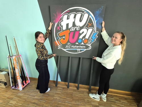 Emely Maier im JUZ Huttenheim
