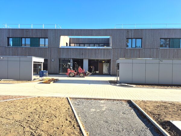 Eingangsbereich Neubau Kindergarten Erlenwiesen