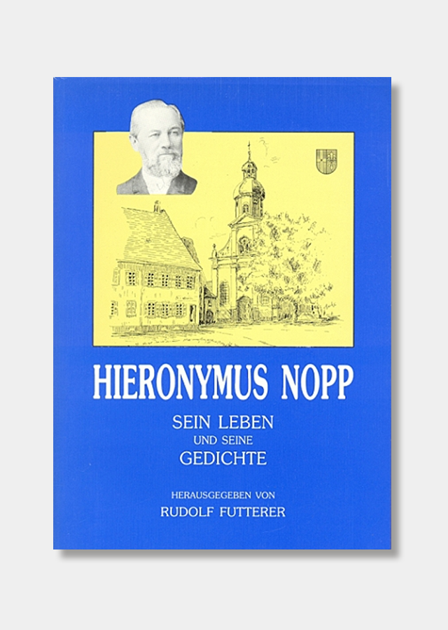 Einband "Hieronymus Nopp — Sein Leben und seine Gedichte"