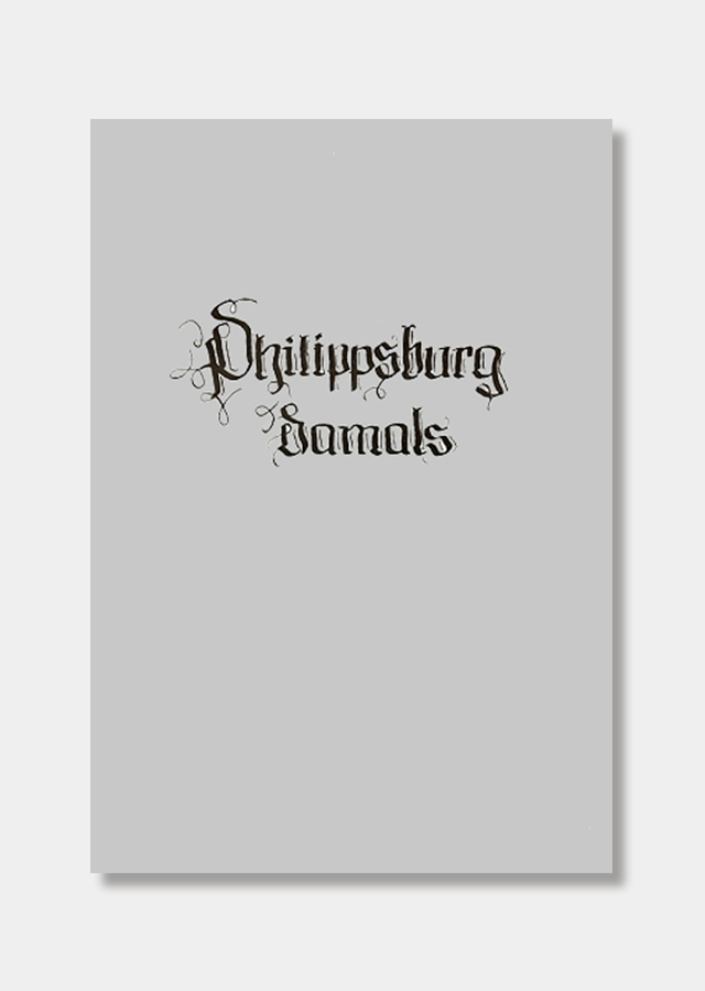 Einband "Philippsburg damals"